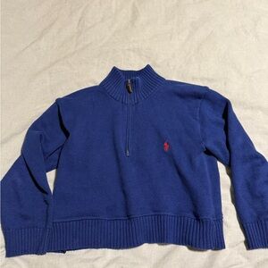 Ralph Lauren Royal Blue Cowl Neck Sweater